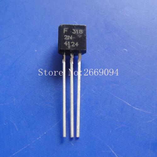 200pcs/lot 2N4124 4124 / taping line transistor TO-92 new original