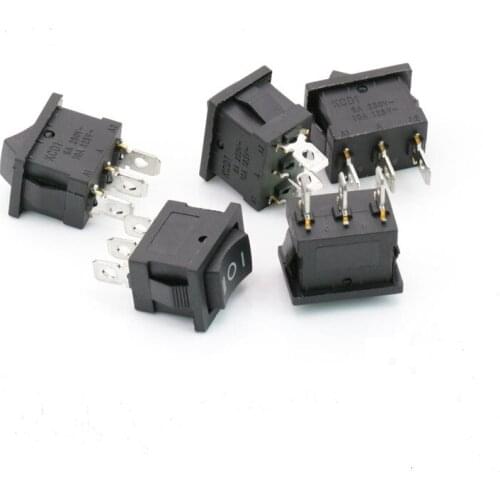 6pcs KDC blower switch accessories General Fire Phoenix switch 15 * 21mm 3-foot 3-gear electric wind switch