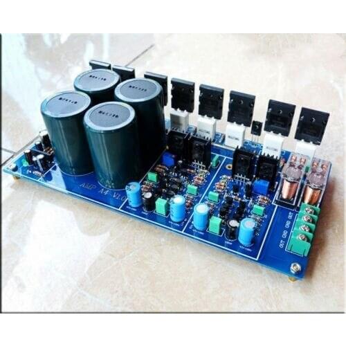 A4 HiFi Fully Symmetrical Dual Parallel Discrete DIY Power Amplifier Board 300W+300W