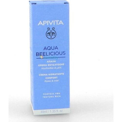 APIVITA AQUA BEELICIUS CREMA HIDRATANTE CONFORT 40 ML