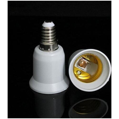 E14 to E27 Fireproof Material lamp Holder Converter Socket Base type Adapter Conversion light Bulb