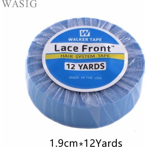 Strong Support Tape 12 Yards 1.9cm Beaded Adhesives Tape For Tape Hair Extensions Lace Wigs