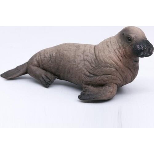 CollectA Wild Life Animals Polar Regions Ocean Walrus Calf Baby PVC Plastic Figure Toys #88570