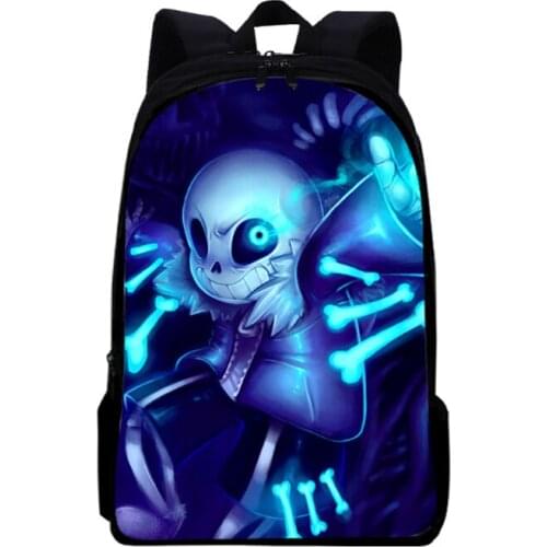 Hot Fashion Game Undertale Backpack For Teenagers Boys Girls Sans Pringting School Bags Kids Student Backpacks Travel Bag