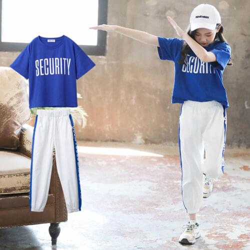 Girls Clothes Sets Summer Short T Shirt + Pants 2pcs Baby Children Clothing Suits Outfit Kids Tracksuit 5 6 8 9 10 12 Years