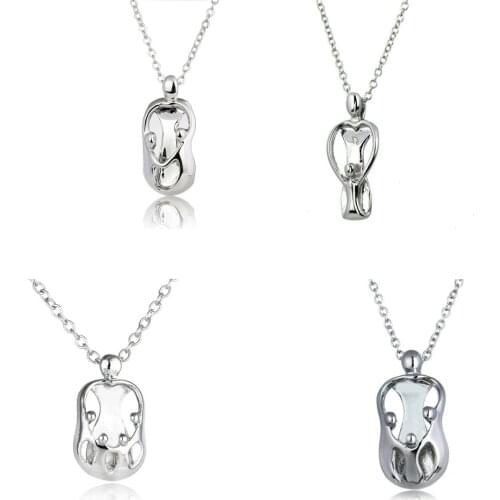 Mother Son Daughter Mom Baby Child Family Love Charm Pendant Necklace Mom Kids Children Necklaces Mothers Day Gifts Jewelry Hot