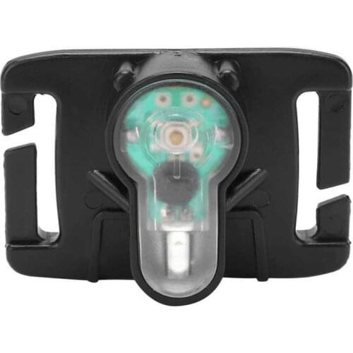 Mini Lamp with Belt Outdoor Mini Survival Light IPX8 Waterproof Safety Signal Lamp with Belt for Vest Bag Lamp