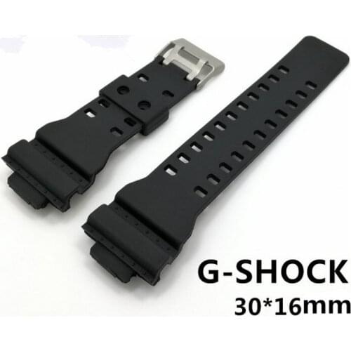 Wholesale 20PCS/lot 16MM*30MM For G-SHOCK Rubber bands Watch band watch strap watch parts-WR501