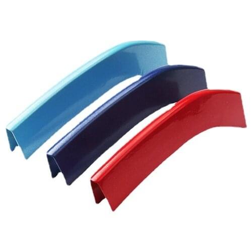 Suitable for BMW 5 series 3 series gt1 series 7 series X3x4X5x6 new x1 three-color strip decorative stickers in the net