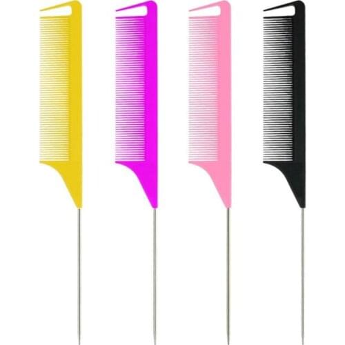 Professional Hair Dye Comb One-way Weave Highlighting Foiling Sectioning Highlight Hairdressing Combs High Quality and Brand New