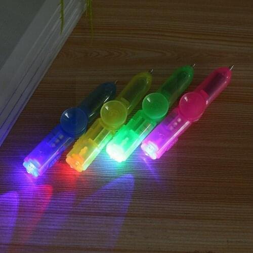 Led Pen Ball Pen Fidget Spinner Hand Top Glow In Dark Gift School Relief Kids Toy Edc Stress Spinner Fidget Toys Light Z1y3