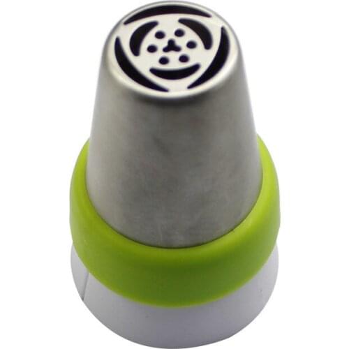 Russian Tulip Icing Piping Nozzles Bakery Accessories Stainless Steel Flower Piping Tips Nozzles Cupcake Cake Decorating Tools