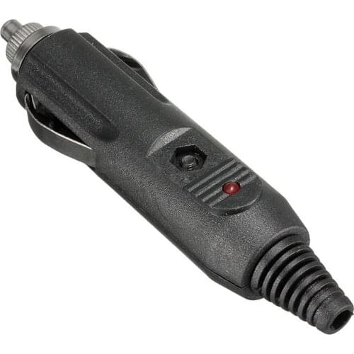 Male Plugs Auto Car Switching 5A Connector Outlet ABS Fuse 5Pcs High Power with Indicator Lamp Socket