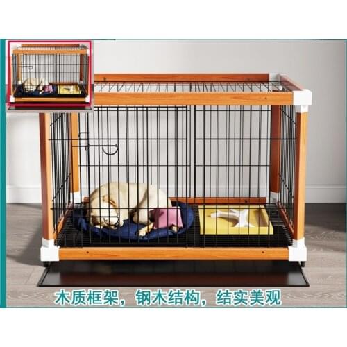 Dog Cage Dog Fence Pet Fence Small Dog Wooden Fence, Medium Dog Corgi Kennel