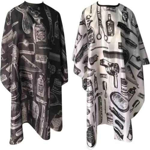 Waterproof Anti-static Printed Haircut Cloth Hair Beauty Cape Hairdressing Apron Haircut Cape barber cape Hairdresser Apron