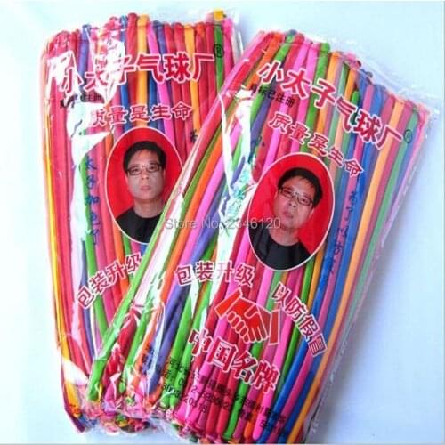 Magic balloon mixed color thickened little prince long balloons 200 pcs show amazing shape toy balloons