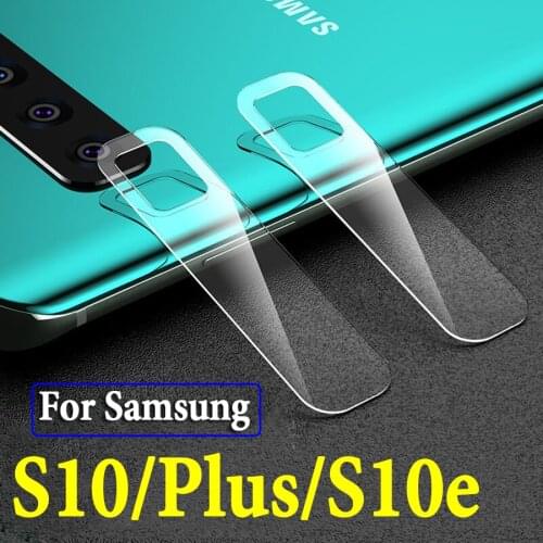 Camera lens protective glass on the for samsung galaxy s10 plus s10e S 10 10e 10s galaxi screen protector Soft Tremp Glaess Case