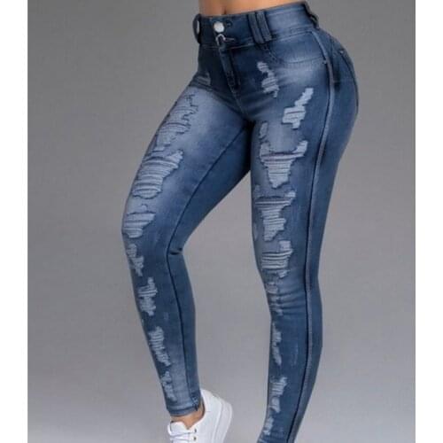 2021 Spring Summer New Womens High Waisted Ladies Skinny Black Wide Leg Vintage Jeans Woman Bodycon Denim Streetwear Long Pants