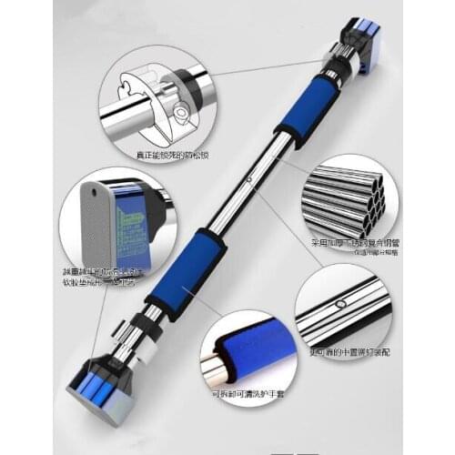 72-92cm Adjustable Multipurpose Door Horizontal Bar Professional fitness bar with Non-slip lock