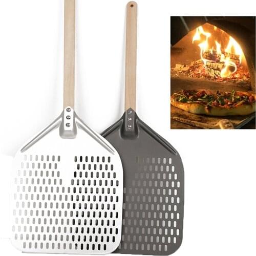 12/14 inch long Aluminum Pizza Shovel With Long Handle Pastry Tool Accessories