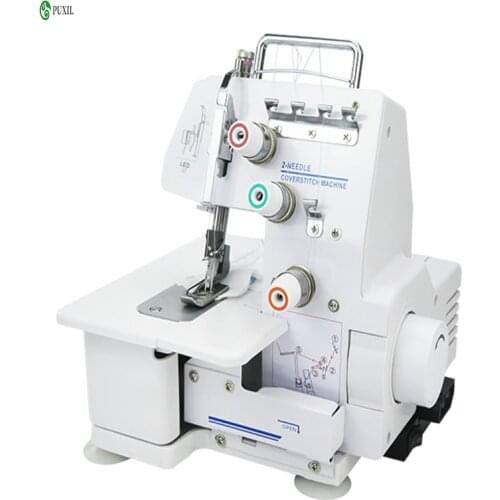 Household desktop four-thread three-thread two-thread hemming machine, multifunctional electric overlock sewing machine
