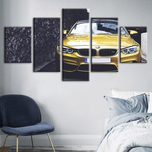 Hd Print Home Decoration Canvas Car Painting Wall Art Modern Fashion Poster for Living Room Cuadros Modular Picture Frame