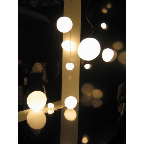 Italy Nordic Creative Simple Living Room Bedroom Desk Bedside Hotel Bed and Breakfast Glass Globe Floor Lamp Small Table Lamp