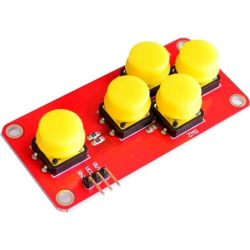 AD Keyboard Simulate Five Key Module Analog Button for Arduino Sensor Expansion Board
