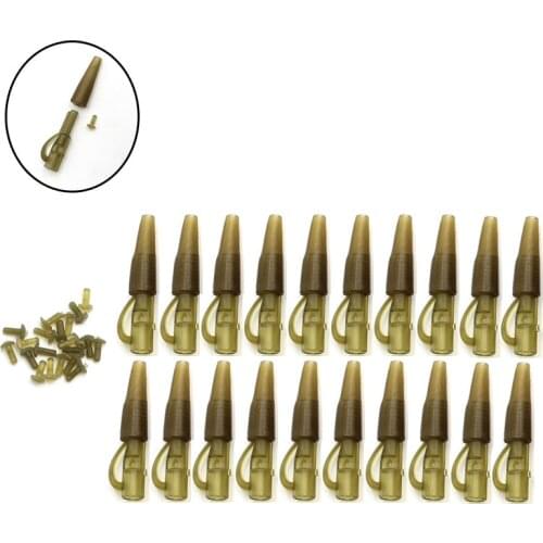 20SET Carp FishingTerminal Tackle Anti Tangle Sleeves Connect with Fishing Hooks Carp Fishing Tackle Boxes Pesca Iscas Tools