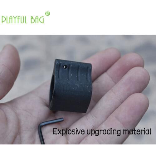 PB Playful bag Outdoor sport MK12 MK11 M110 MK18 Gas block Tactical Gel ball gun accessory CS Game DIY toy QA65S