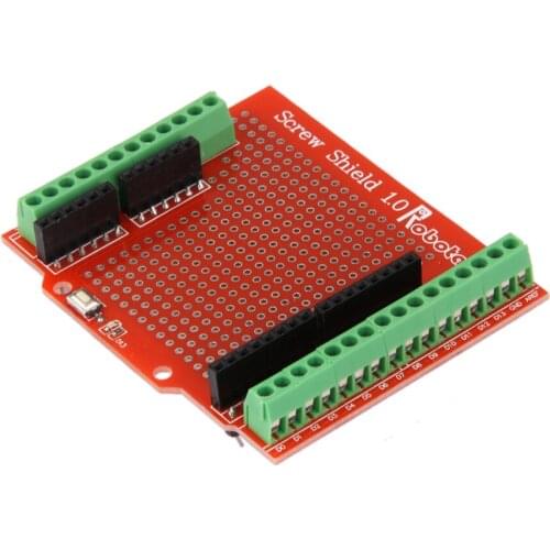 Proto Screw Shield Screwshield Terminal Expansion Board Module for Large Prototyping Space Of Both Connected