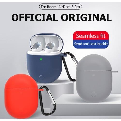 Silicone Soft Case For Xiaomi Redmi Airdots 3 Pro True Wireless Earbuds Headset Cover Charging Box For Redmi Airdots 3 Pro