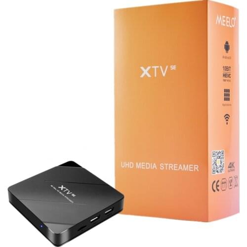 STALKER TV BOX XTREAM CODES Smartest Android Media Streamer MEELO PLUS XTV SE RAM 2GB ROM 16GB 2.4G WIFI