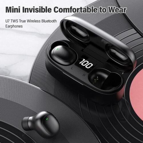 TWS Wireless Bluetooth 5.0 Mini Sports Earbuds Earphones Music Stereo Headset In-ear Earbuds Wireless Headphones