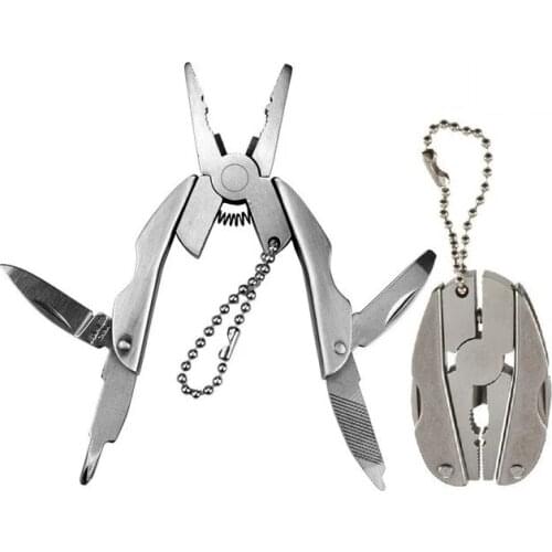 Stainless Steel Outdoor Portable Multitool Pliers Knife Keychain Screwdriver Multi Tools Mini Pliers Herramientas Multi Tool