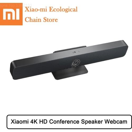 New Xiaomi Mijia 4K Ultra-clear Conference Speaker Webcam 8-core 14nm LPP Processor For Video & Audio Conferencing Meeting Work