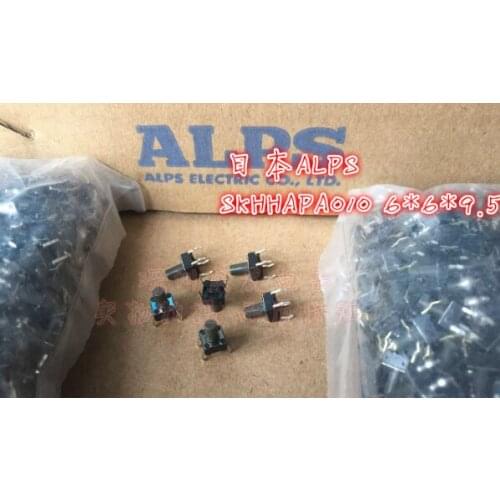 Japan ALPS 6*6*9.5 SKHHAPA010 touch switch button 4 feet 6*6*9.5mm