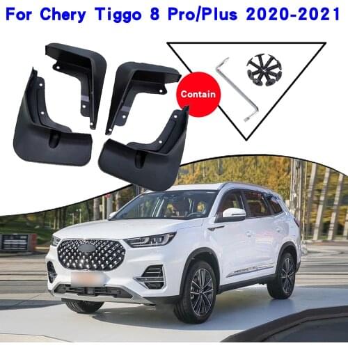 Car Fender For Chery Tiggo 8 Plus Chery Tiggo 8 Pro 2020-2021 Mudguards Splash Guards Fender Mudflaps Car Fender Mud Flaps
