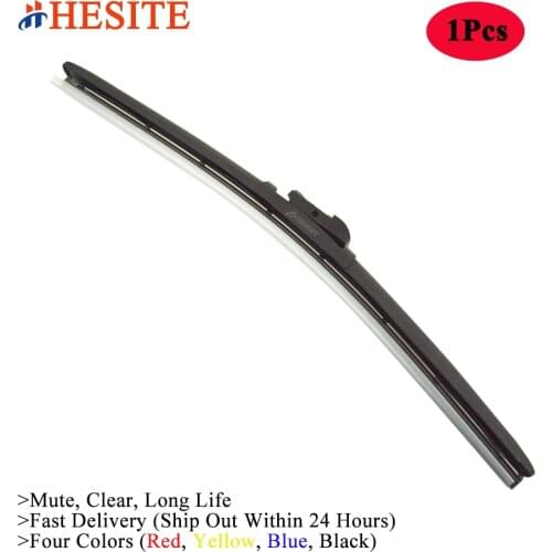 HESITE Colorful Wiper Blade With 19MM Push Button For Audi A1 A3 8L 8P 8V Sportback A4 B5 B6 B7 Avant B8 Front A5 Q5 Q7 4L TT 8N