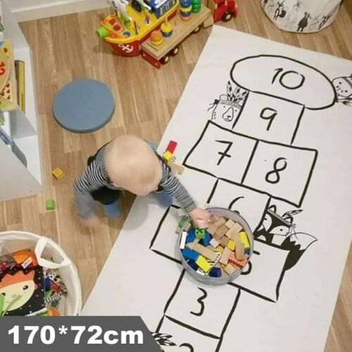 Baby Play Mat Soft Crawling Rugs Car Track pattern Puzzles Learning Toy Nordic Style Kids Room Decoration Floor Carpet Game Kids