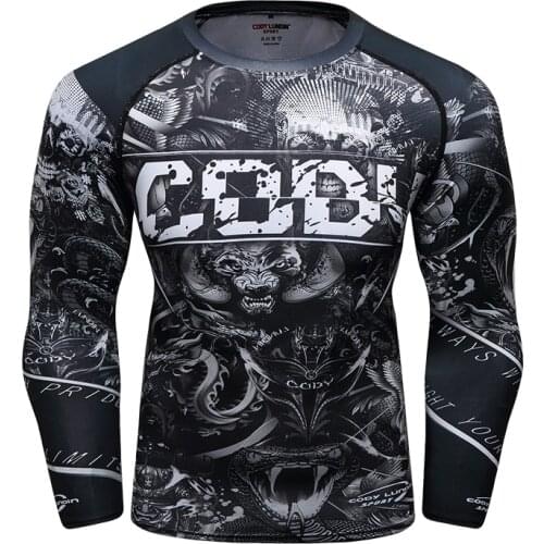 Guangzhou Cody Lundin High Quality Men Round Neck SportWear Digital Sublimation Printed Long Sleeve