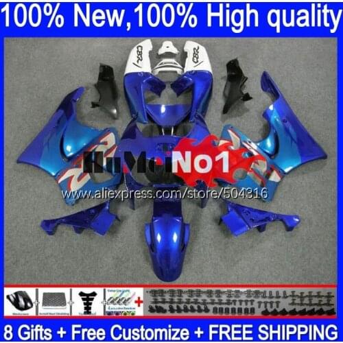Body For HONDA CBR900RR CBR919RR 110MC.0 CBR 919RR CBR900 RR CBR 919 RR CC 900RR 1998 1999 CBR919 RR 98 99 Fairing Factory blue