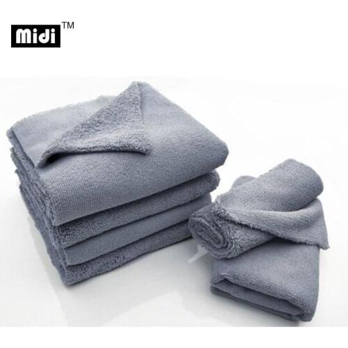 10 PCS Microfiber Car Cleaning Towel Automobile Motorcycle Washing Glass Household Cleaning Small Towel