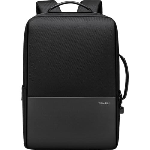 Mens Backpack Waterproof Laptop Back Pack Luxury Male Large Backpack Purse Handbags Business Casual Fashion Black Bag Men 2021