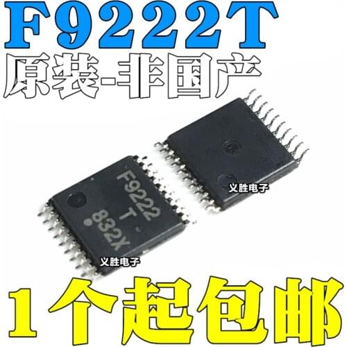 New and original F9222 F9222T UPD78F9222MC(T) TSSOP20 Microcontroller IC chip The LCD power supply chip, IC integrated circuit