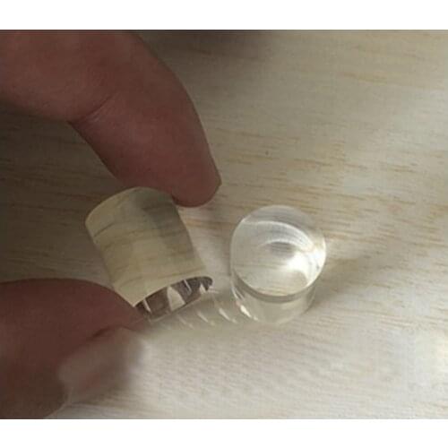 Optical UV Quartz Rod Mirror Diameter = 12.7mm Length = 14.6mm (Fully Polished End and Sides)