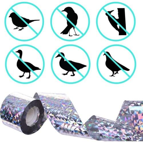 Bird Repellent Ribbon Bundling Line Rope Garden Craft 2.5cm*90m Bird Color Ribbon
