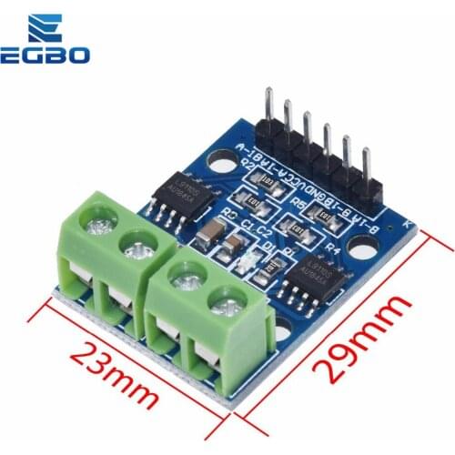 1PCS L9110S DC Stepper Motor-Driver Board H-bridge Stepper Motor Dual DC motor module for Driver Controller Board L9110S module