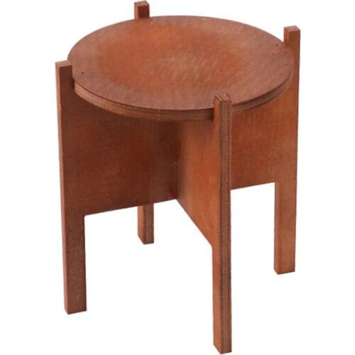 Plant Stand Balcony Shelf Indoor Creativity Simplicity 16x20 Cm Wood Home Decoration Durable Flower Pot Holder