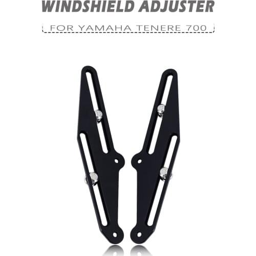 Adjustable Windshield Bracket For YAMAHA TENERE 700 T700 T 700 tenere 700 T7 Motorcycle Accessories Windshield Adjuster